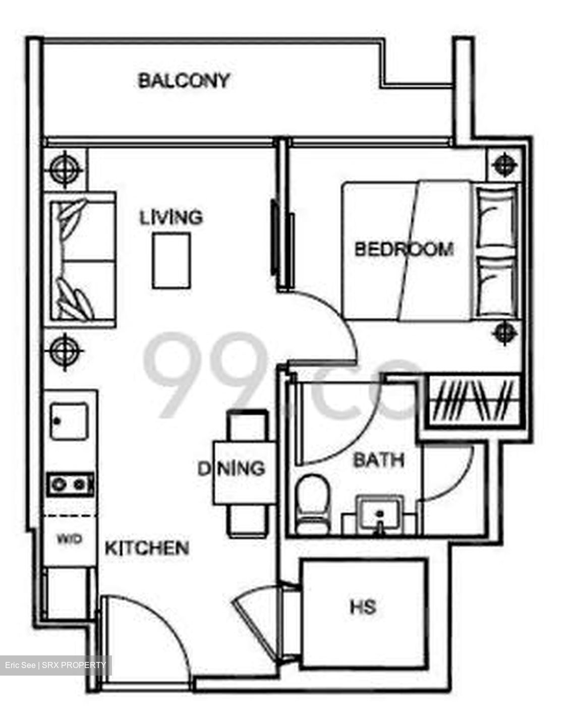 Centra Residence (D14), Apartment #407012871